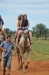 Isabela on a camel